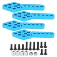 thumbnail image 2 of 4pcs Set RC Car Damping Mount Base Plate Angle, Adjustable Damping Mount Plate Aluminium Material, for 1/10 Crawler, 2 of 8