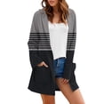 thumbnail image 7 of iHPH7 Open Front Cardigan for Women Long Sleeve Cardigan for Women Womens Fall Jackets Soft Cardigans for Women Casual Outfits for Women Fall Outfits for Women Loose Cardigan for Women Gray XL, 7 of 7