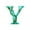 Y, variant on Doghiosgha Letter Christmas Hanging Ornament, Acrylic 2D Personalized Holiday Pendant for Xmas Tree Decor, 3.1 Inch, B