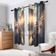 thumbnail image 6 of Cat Houses Cars Motorcycle Blackout Curtains Thermal Insulation 63 inch Grommet for Bedroom Living Room Bathroom Kitchen Windows 2 Pack, 6 of 6