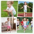 thumbnail image 6 of Ruisita 6 Pack Baby Toddler Girls Cotton Bike Shorts Soft Girl Thickened Cartwheel Shorts Solid Safety Dance Short for Kids, 6 of 9