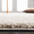 thumbnail image 4 of SAFAVIEH August Yvonne Solid Shag Area Rug, Beige, 8' x 10', 4 of 7