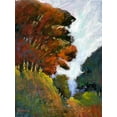 thumbnail image 2 of Tienhaara, Michael 19x24 Black Ornate Wood Framed with Double Matting Museum Art Print Titled - Falls Romance III, 2 of 4