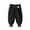 Black, variant on KYAIGUO Kids Toddler Girls Winter Sweatpants Fleece Pants Elastic Waist Joggers Pants Baby Solid Color Thick Warm Casual Pants Trouser for 3-13Years