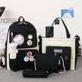 thumbnail image 4 of A.T.A Conjunto De Cinco Piezas 2023 Nuevo Bolso De Estudiante De Secundaria , Mochila Escolar De Color Contraste De Escuela Primaria, 4 of 4