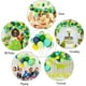 thumbnail image 5 of 119 piezas de suministros para fiestas temáticas de safari en la selva, globos de dinosaurio, kit de arco de guirnalda, globos verdes de confeti para niños, cumpleaños, decoración de baby shower JFHHH pequeña, 5 of 5