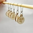 thumbnail image 3 of kurtrusly 8 Pieces Stitch Marker Ring Crochet Markers for DIY Handmade Craft Weaving, 3 of 9