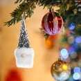 thumbnail image 1 of Fiudx Muñeco Luminoso de Anciano Sin Rostro, Núcleo de Algodón Suave, Colgante Único para Árbol de Navidad, Decoración Navideña Mágica, Accesorio Versátil para Fiestas, Ambiente Cálido, Tamaño 9 X 9, 1 of 7