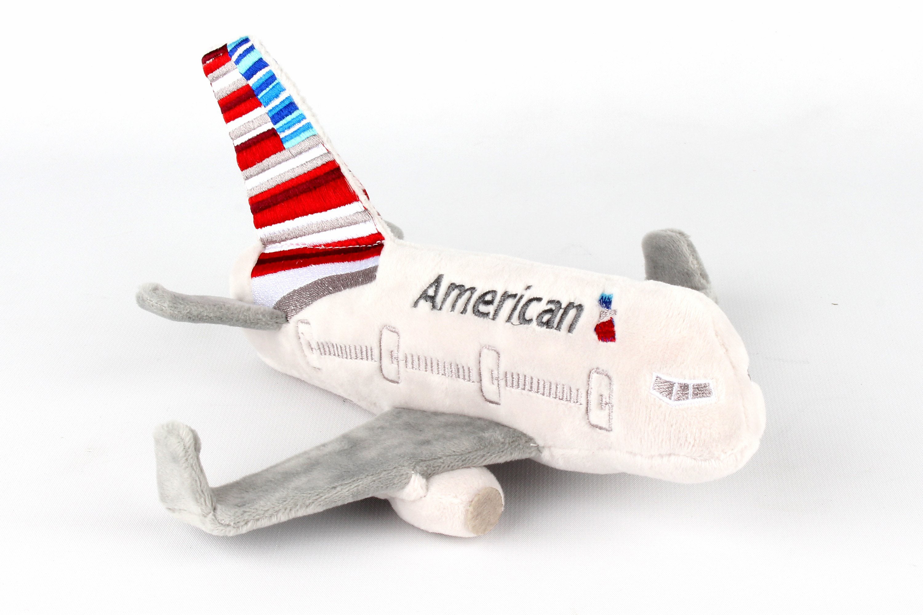 MT0041 AMERICAN AIRLINES PLUSH AIRPLANE W/SOUND