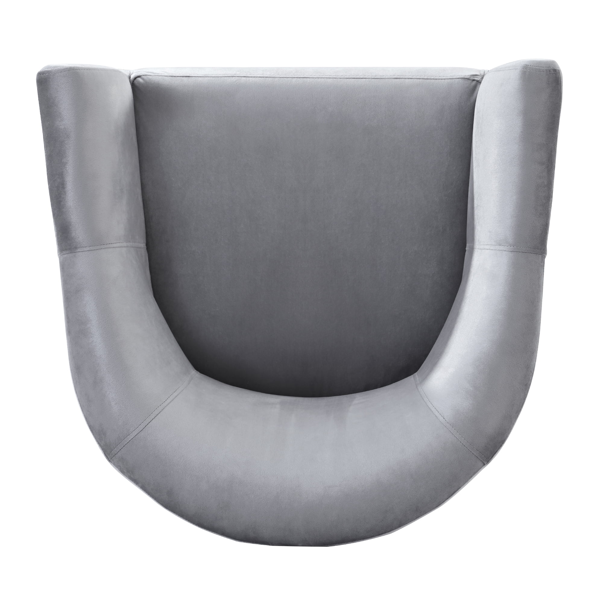 YYAo Velvet Accent Chair, Upholstered Comfy Armchair with Metal Legs for Bedroom, Living Room, Gray YYAo Velvet Accent Chair, Upholstered Comfy Armchair with Metal Legs for Bedroom, Living Room, Gray