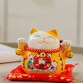 thumbnail image 4 of Yesbay Saving Jar Large Capacity Ceramic Japanese Style Lucky Cat Piggy Bank, 4 of 7