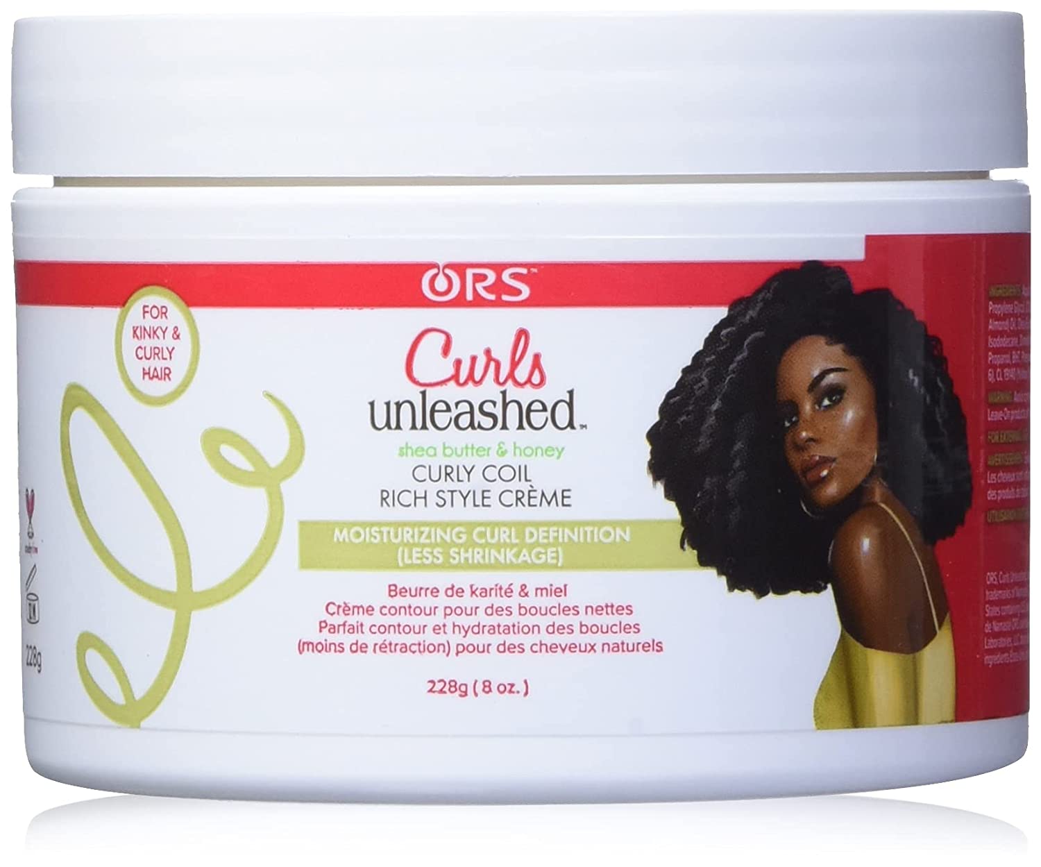 ORS Curls Unleashed Shea Butter & Honey Curly Coil Rich Style Creme 8oz