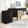 thumbnail image 5 of Keystone New Standard Door 3.3 Cu. ft. Compact Refrigerator with Freezer, Black, KSTRC331DB, 5 of 8