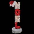 thumbnail image 2 of 41" Animated Red and Silver Lighted Noel Sign Christmas Outdoor Decoration, 2 of 3