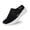 A-Black201, variant on Women's Sandals Mesh Breathable Open Back Mule Slides Air Cushion Wedge Platform Comfort Sleek Walking Beach Shoes