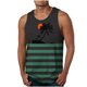 thumbnail image 1 of Tanques para Hombre de Verano Solto Chaleco Impresión Deportivo Cuello Redondo sin Mangas, 1 of 9