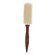 thumbnail image 1 of 1 Pc Peine Rizado Cómodo para Mujeres para Cabello Rizado, Grueso y Lacio, Tubo de Aluminio de Madera Blanca y Marrón, 1 of 3