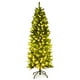 thumbnail image 1 of Árbol de Navidad Iluminado Costway 1,8m 743 Ramas 250 Luces Blancas y Cálidas Verde, 1 of 7