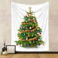 thumbnail image 1 of pstuiky Tapestries Christmas Tree Tapestry Green Tree Decorative Wall Hanging Home Decor Decoration, 1 of 8