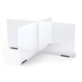 thumbnail image 6 of See-Thru Table Divider Shields - 4 Station - 35.5" x 35.5" x 16", 6 of 6