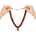 thumbnail image 4 of Shubhkart Makhamali Artificial Garland, Red, 4 of 5