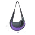 thumbnail image 2 of Portabebés para perros, portabebés ajustable para cachorros, bolso para mascotas, mochila para perros, bolsa de transporte para perros, animales pequeños, 2 of 7