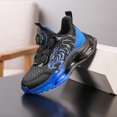 thumbnail image 6 of Boys Platform Non Slip Athletic Runing Shoes Waterproof PU Leather Slip On Sneakers with Arch Suppot, 6 of 8