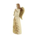 thumbnail image 3 of Figurine Faith Angel Polyresin Praying Hands Cross Church 20491, 3 of 3