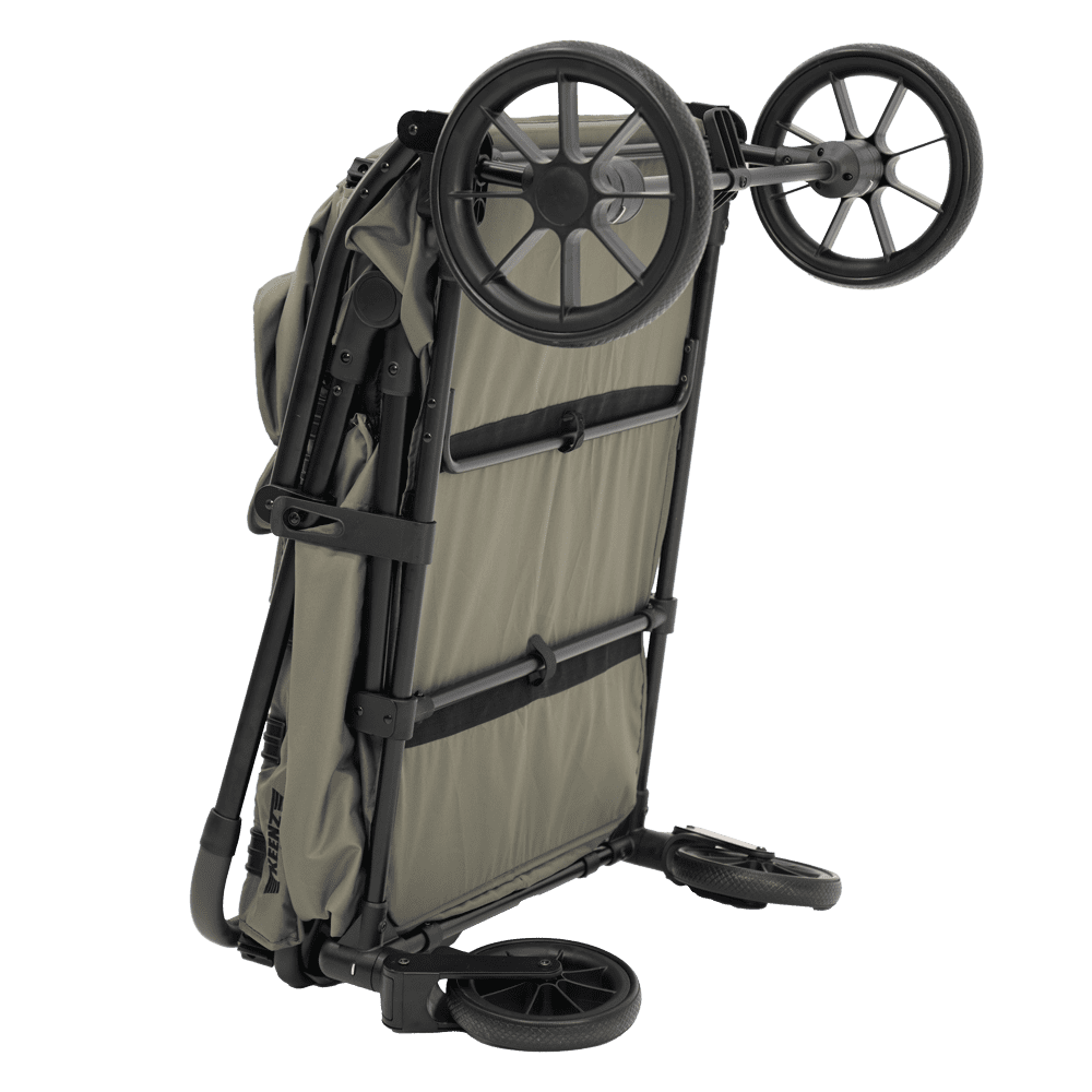 Keenz VIVA 2-Passenger Stroller Wagon – Compact Power for City Life | Green