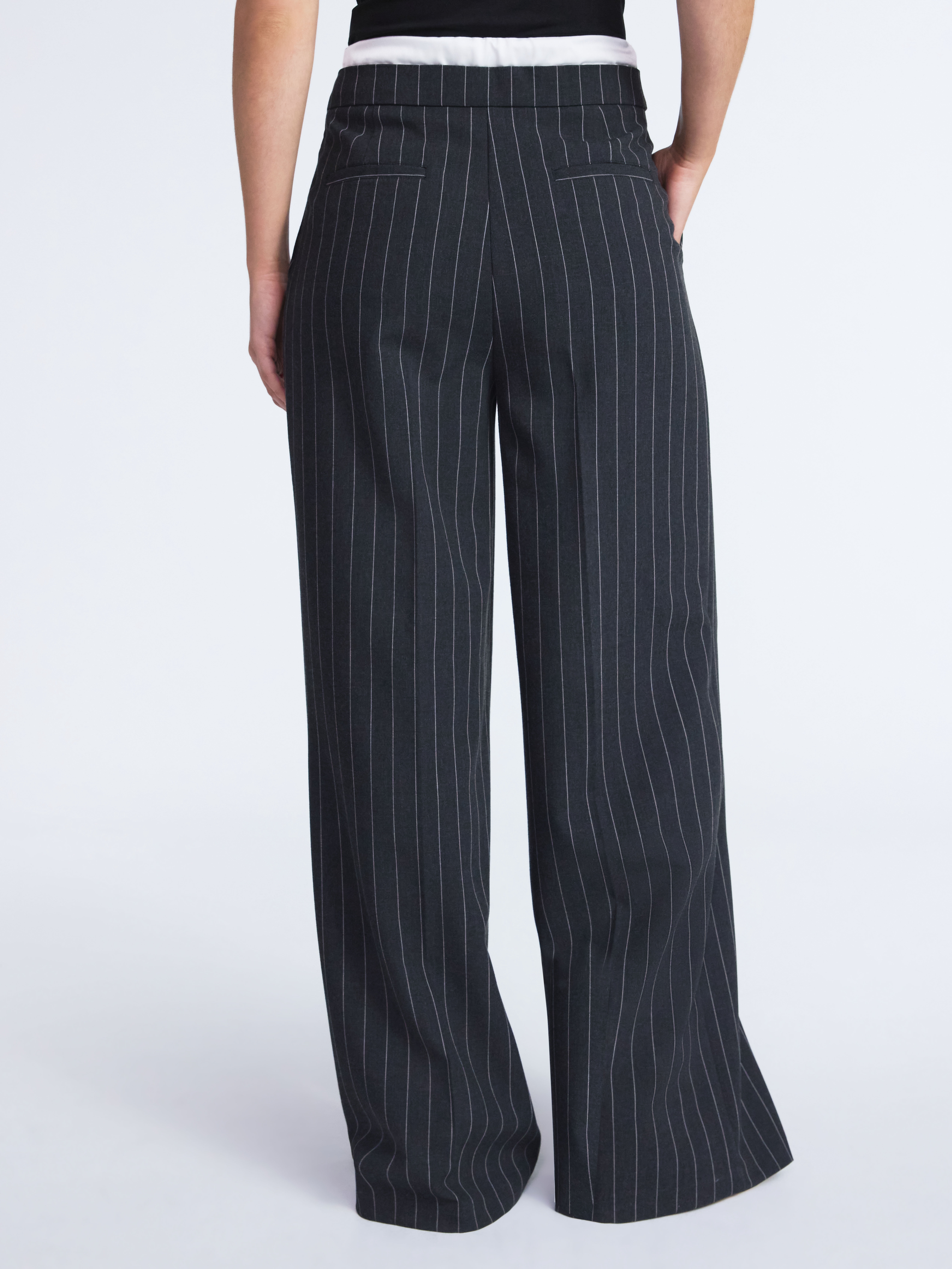 Scoop Women’s and Women’s Plus Double Waisted Pants, Sizes 0-26