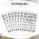 thumbnail image 2 of Kit de NúMeros de Letras de Vinilo Autoadhesivo de 16 Hojas, Etiquetas Engomadas de NúMeros de Letras CalcomaníAs de Bricolaje Etiquetas de Despensa para Letreros, 2 of 5