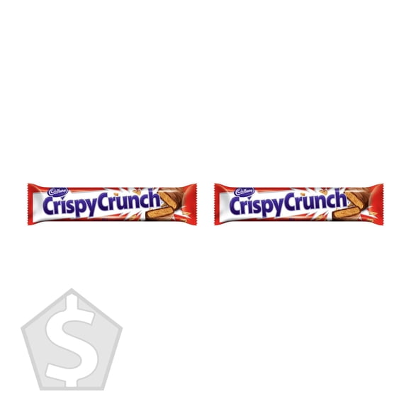 Cadbury Crispy Crunch Chocolate Bars, 24 × 48 g - Pack of 2