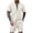 Beige, variant on Men's Summer 2 Piece Beach Sets Texture Short Sleeve Button Down Knit Shirts and Shorts Vacation Outfits of Men