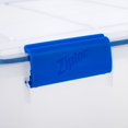 Ziploc 44 Qt./11 Gal. WeatherShield Storage Box, Clear, Set of 4