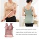 thumbnail image 3 of Minnieouse Chinlon, chaleco para mujer, mantenimiento del calor, correa de hombro Flexible, lavable, reutilizable, encaje de repuesto, ropa Ropa interior Rojo Talla grande, 3 of 6