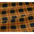 thumbnail image 4 of oneOone Cotton Jersey Black Fabric Madras Check Fabric For Sewing Printed Craft Fabric By The Yard 58 Inch Wide, 4 of 4