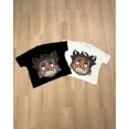 thumbnail image 2 of 2024 High Street Hip-hop Retro Anime Print Summer Street Cotton Camiseta de cuello redondo para hombre Y2k Casual Camiseta de gran tamaño, 2 of 4