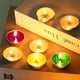 thumbnail image 1 of Velas de vela de té esmaltadas - cera de parafina en paquetes de 10, tiempo de combustión de 4 horas, café perfumado para bodas, regalos y decoración del hogar, 1 of 3