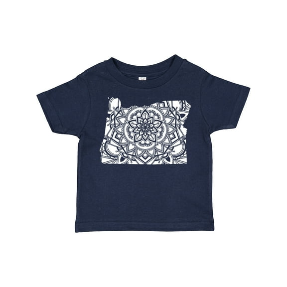 Inktastic Oregon Silhouette Mandala Boys or Girls Toddler T-Shirt
