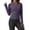 Purple, variant on Rosvigor Women’s UPF 50 Lightweight Athletic Jacket – Full Zip Sun Protection Long Sleeve Hiking Shirt with Thumb Holes