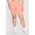 thumbnail image 3 of Women's Plus Size Cell Phone Pocket Biker Shorts, 3 of 4