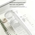 thumbnail image 6 of Cylinder Mesh Transparent Pencil Case, Portable Stationery Bag with Zipper, Lightweight Desktop Organizer for Pens and Markers, Office Storage Pouch, SouMaox, 6 of 6