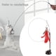 thumbnail image 2 of Desmontable Kitten Long Pole Feather Alambre Jugar Juegos succión roja Gloria Varita de gato gracioso, 2 of 8