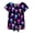 Neon Jellyfish, variant on Lanbubble Girls Graphic T-Shirt Tie Dye Kids Short Sleeve Tee Shirt Tie Front Tops 7-12 Years