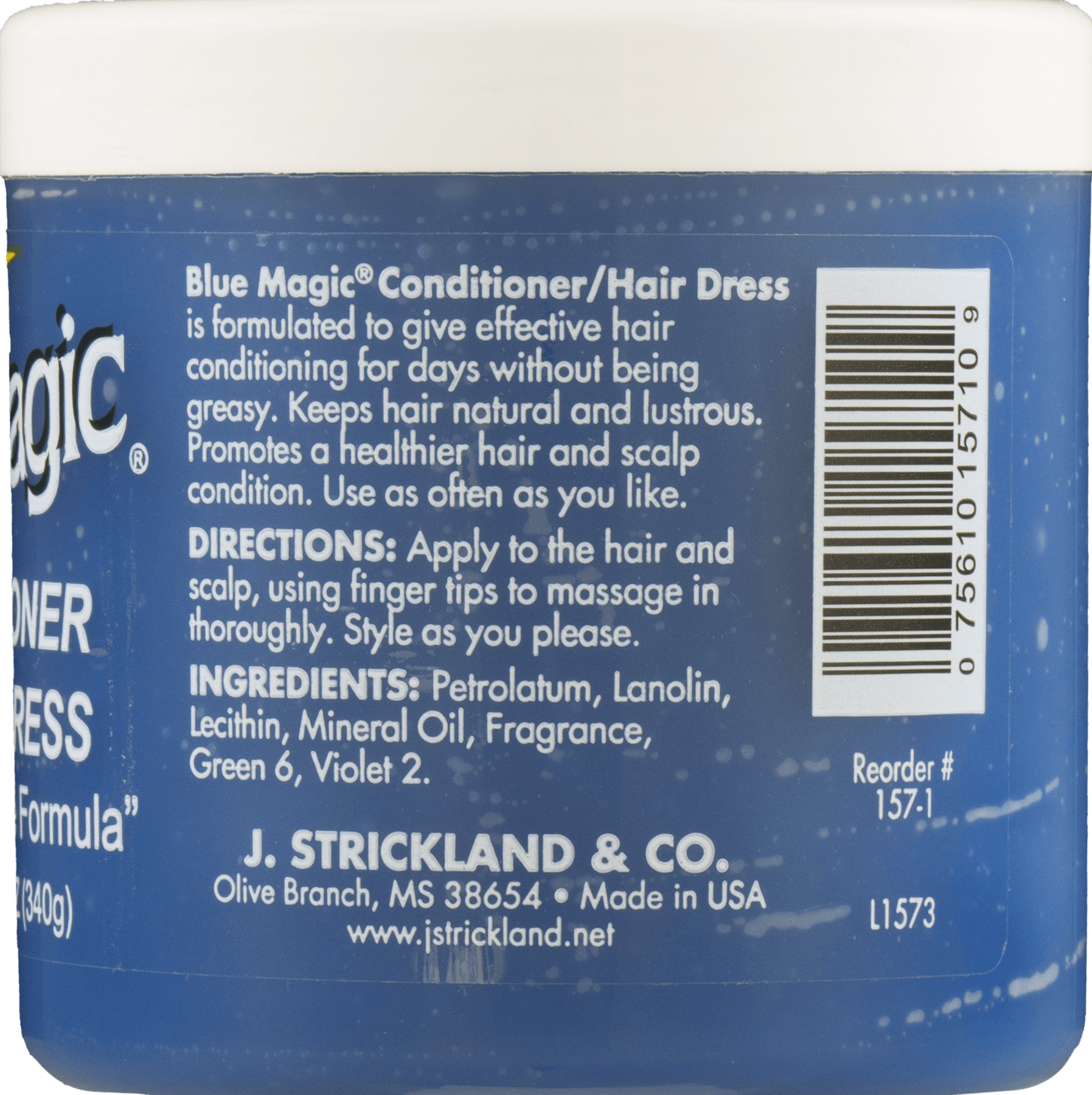 Blue Magic Conditioner And Hair Dress Anti Breakage Formula 12 0