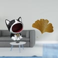 thumbnail image 2 of Estatua de escritorio,Estatua de gato con forma de cuenco para llaves,entrada,dibujos animados,decoración del hogar,Esculturas de pared de hojas,Esculturas de pared de hierro forjado con hojas, 2 of 8