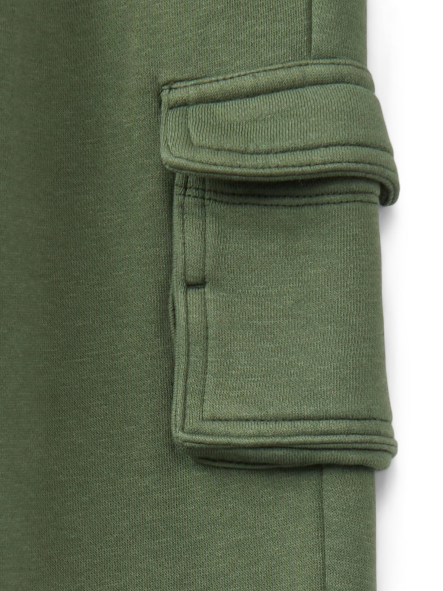 Wonder Nation Boys Fleece Cargo Pants, Sizes 4-18 & Husky
