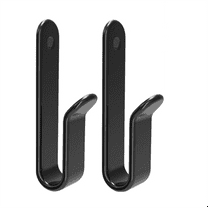 2 Pcs Horizontal Snowboard Wall Racks, Wall Mount Clips Storage Hanger Display Rack SKi Board Storage