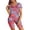 short sets 86#Watermelon Red, variant on WAYUTE Womens 2 Piece Outfits Short Sleeve V Neck Stretchy Slim Fit Casual Sports Athletic Yoga Tie Dye Crop Top Shorts Set