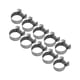 thumbnail image 1 of Abrazadera De Manguera De 18-20Mm Abrazaderas De Tubo Ajustables 304 Clips De Manguera De Acero Inoxidable Para Tubería Intercooler Tubo De Plomería Línea De Combustible 10 Uds. Vogacara TO004488-00, 1 of 7